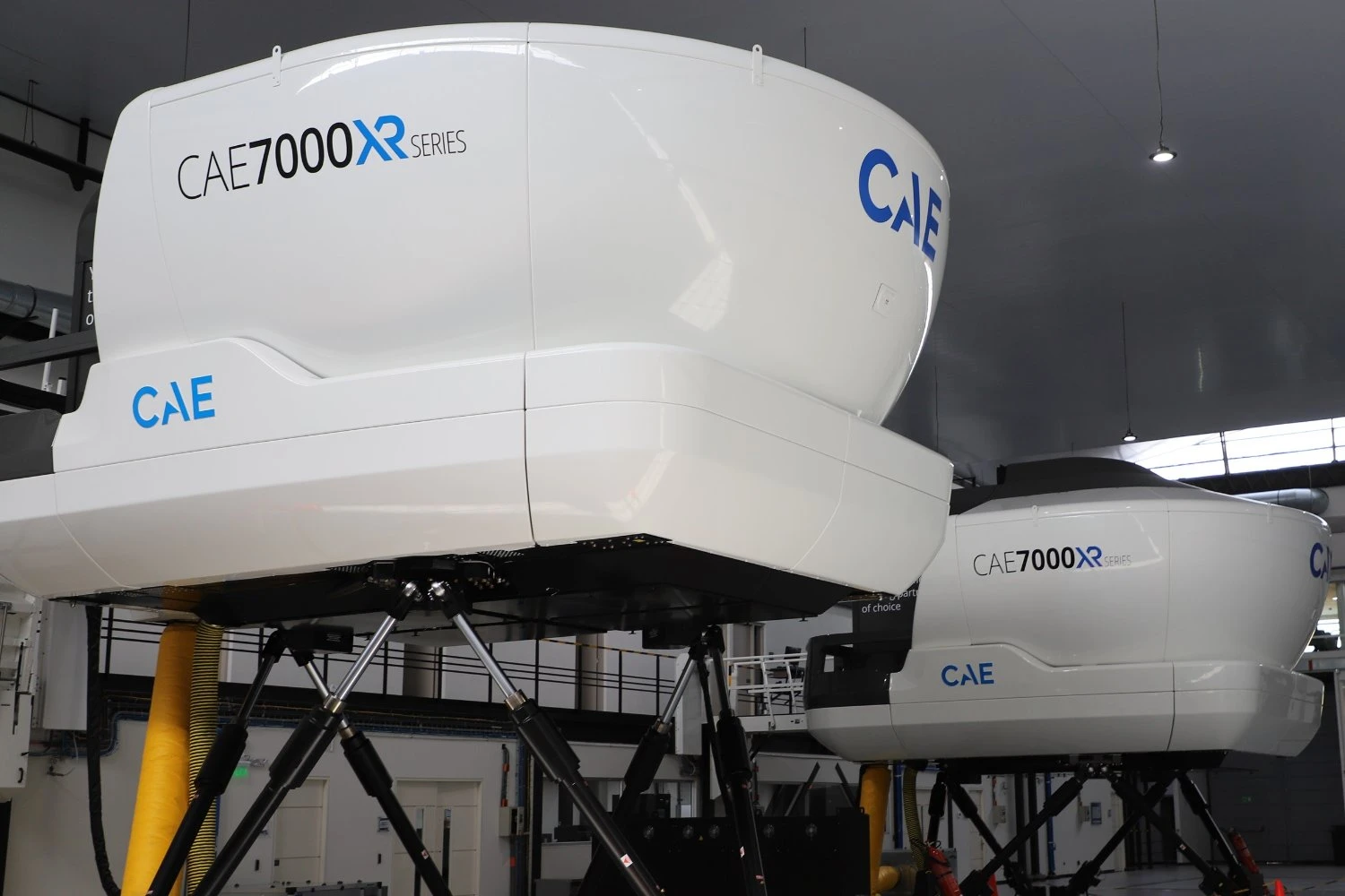 CAE flight simulators
