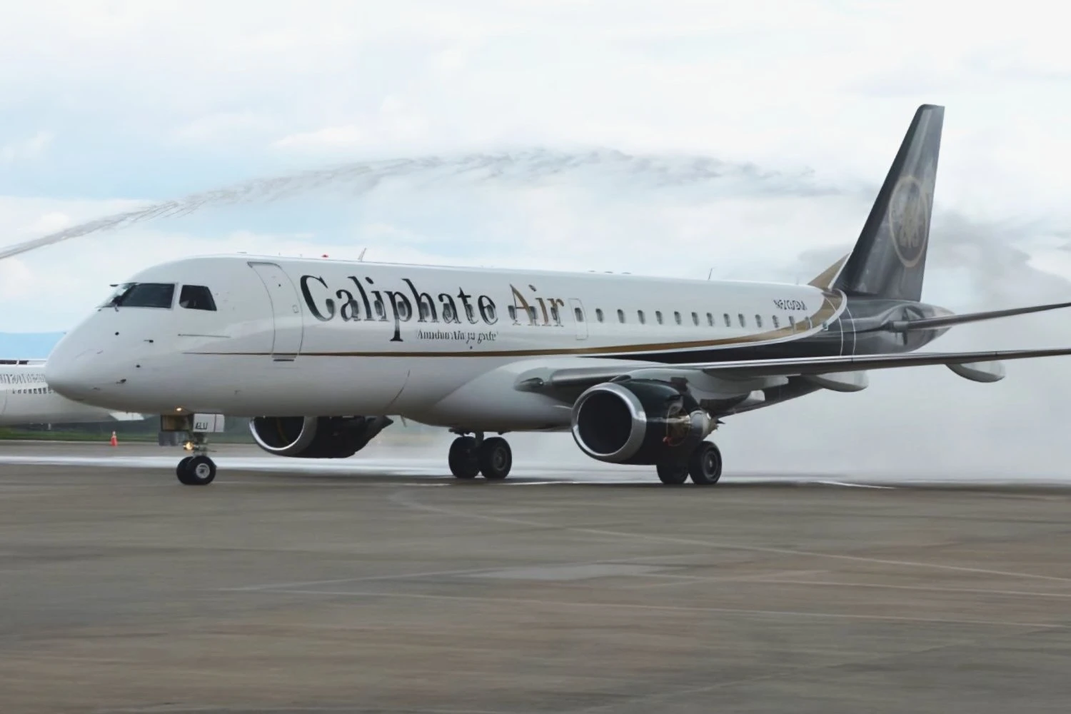 Caliphate Air first Embraer E190