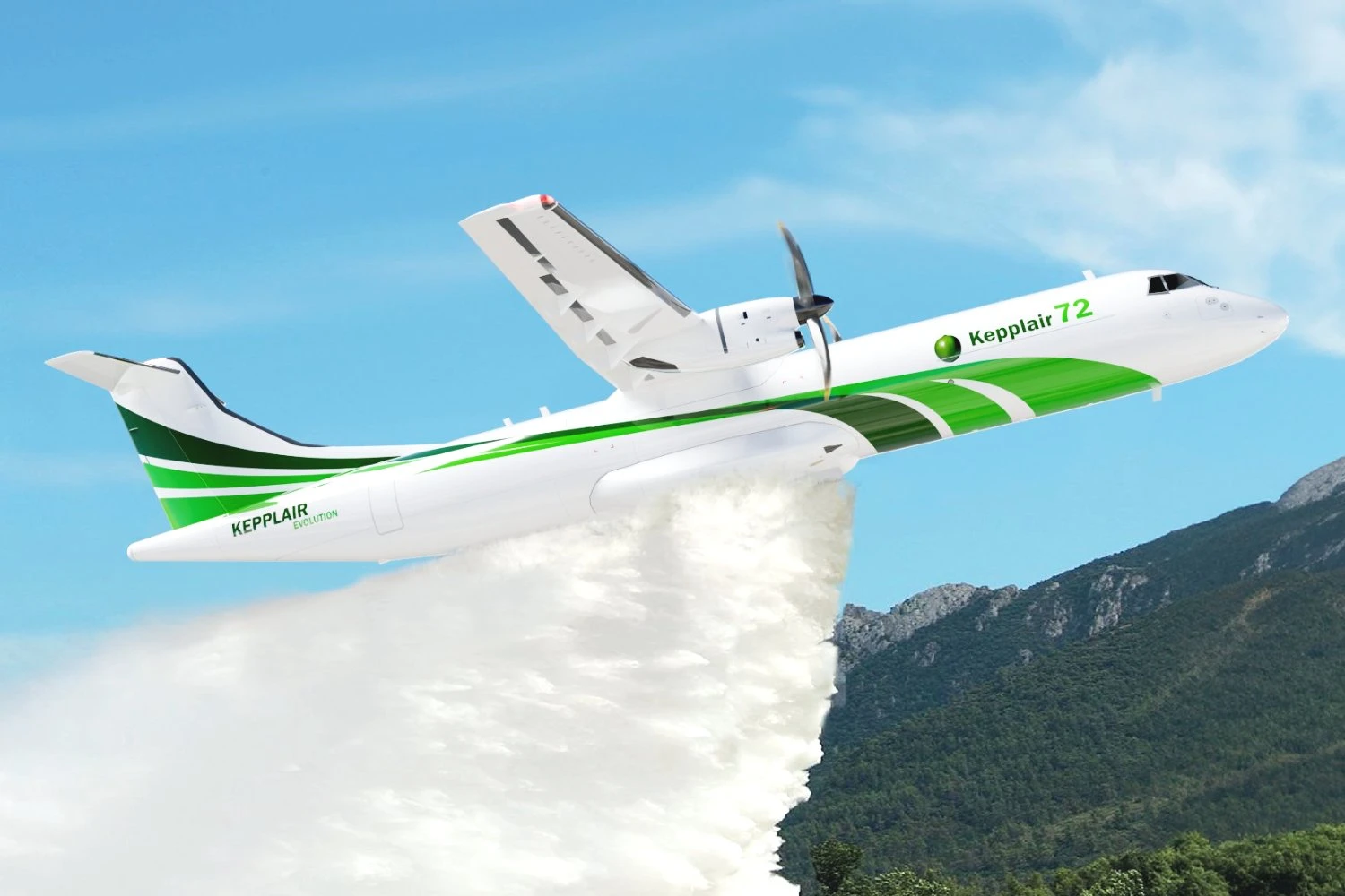 Primeiro ATR 72 está sendo convertido para virar avião bombeiro