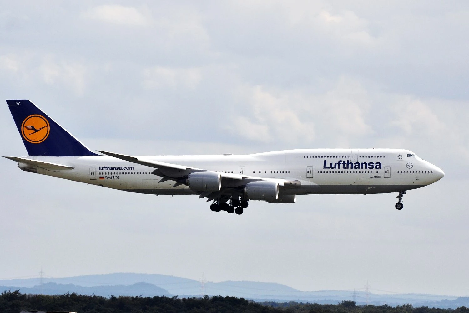 Lufthansa Boeing 747-8 D-ABYG