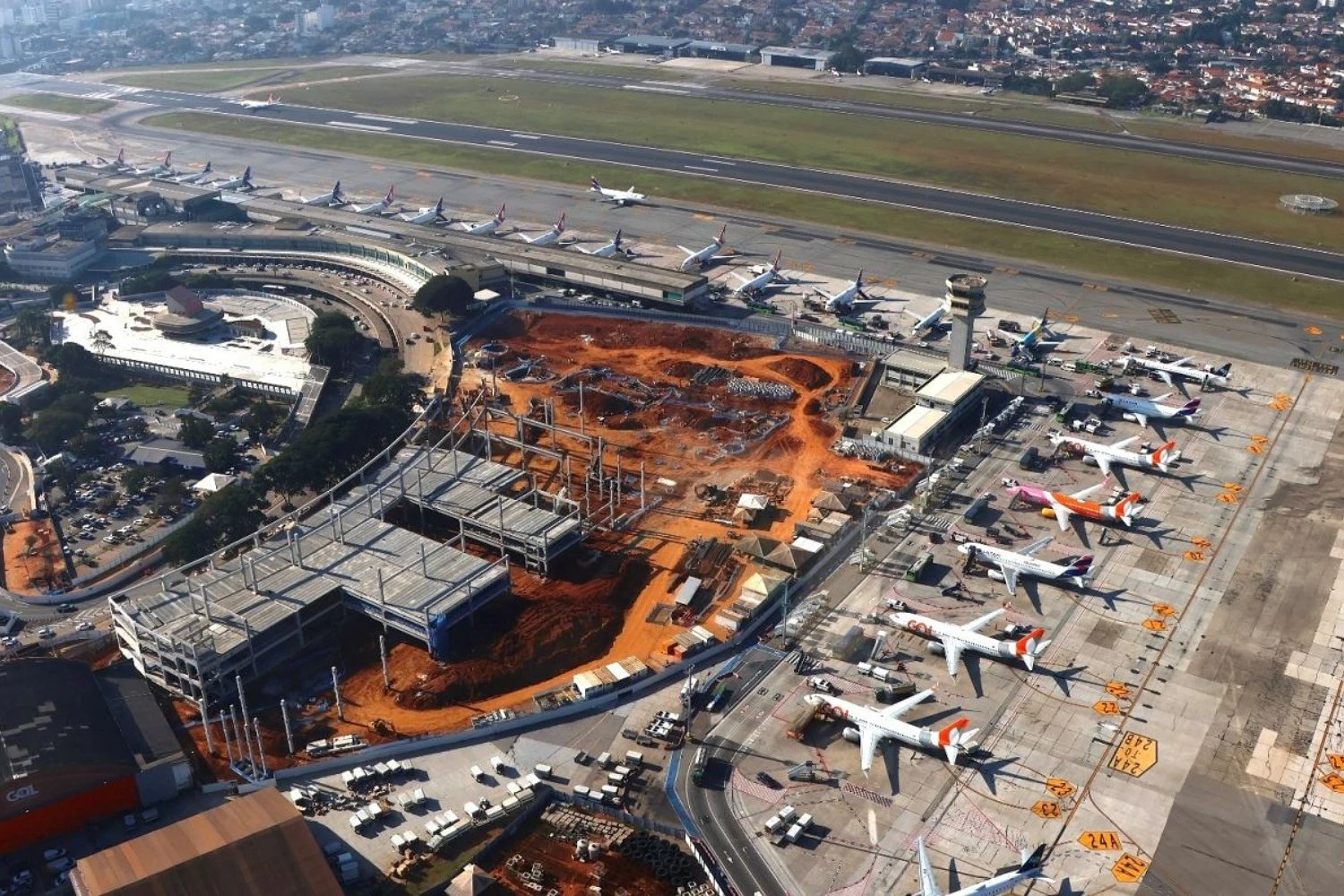 Obras do Aeroporto de Congonhas