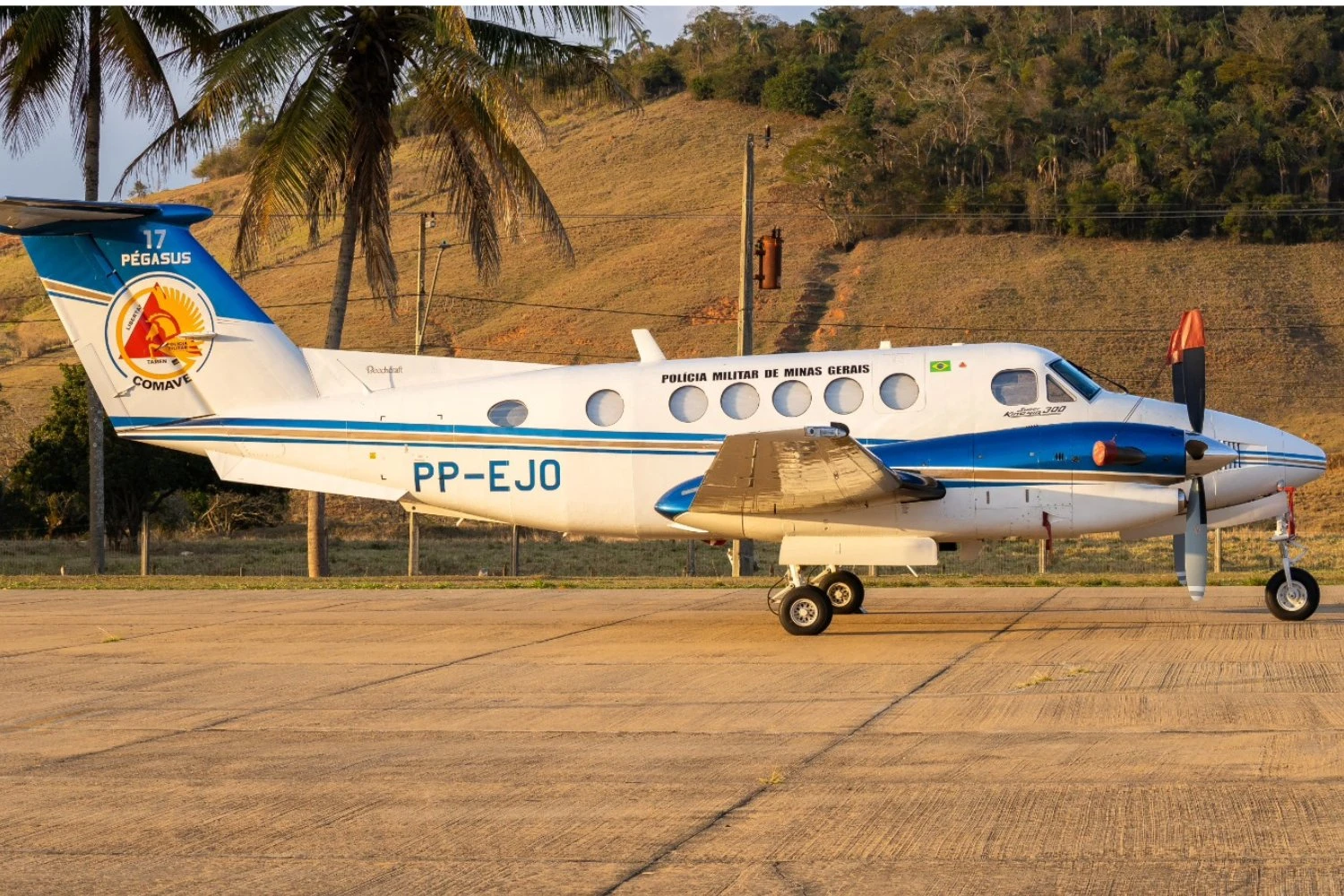 Segundo acidente aéreo em Minas Gerais no mesmo dia envolve King Air da Polícia Militar