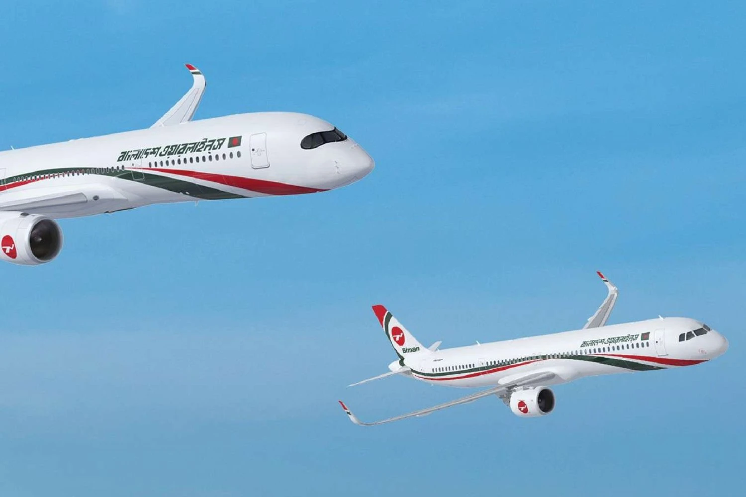 Empresa aérea de Bangladesh agrada Airbus com encomenda de A350 e A321neo
