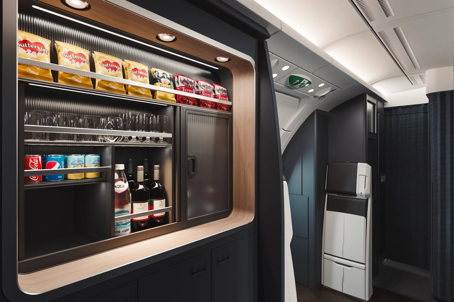 Novo interior do A380 da British Airways