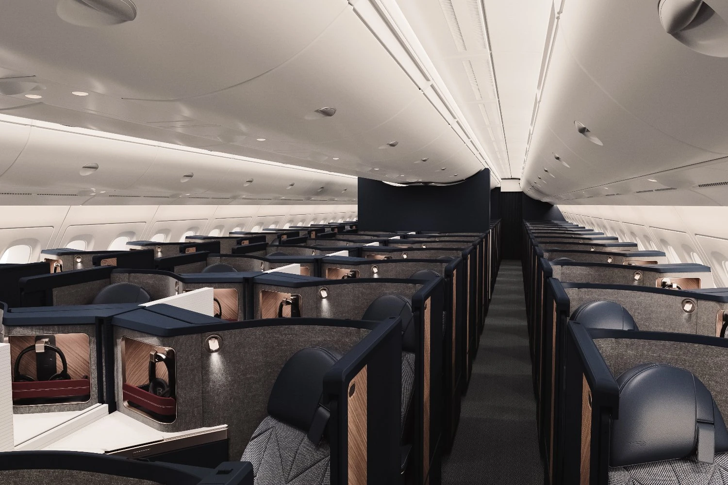 Novo interior do A380 da British Airways