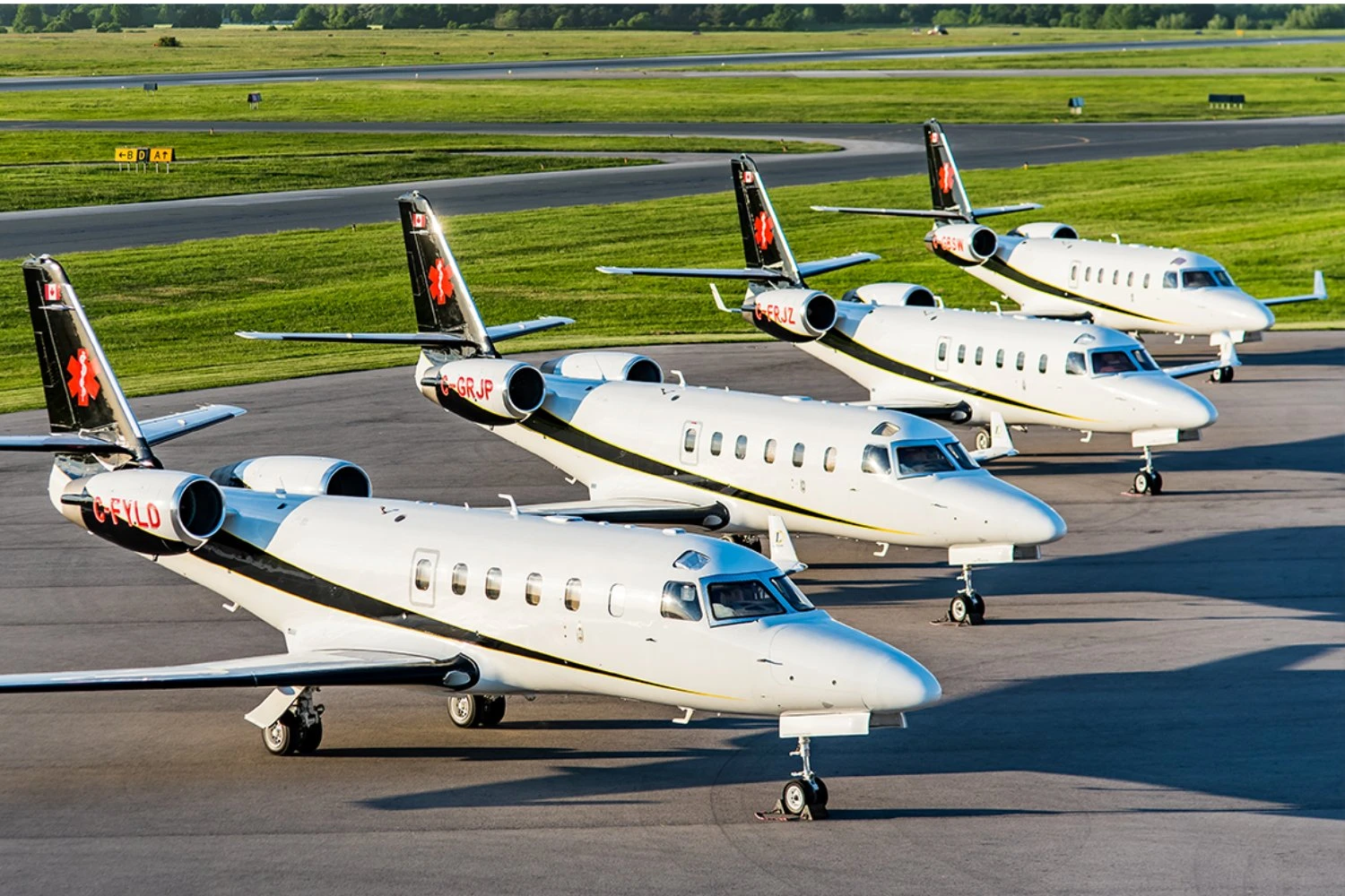 Frota de jatos Gulfstream G100 