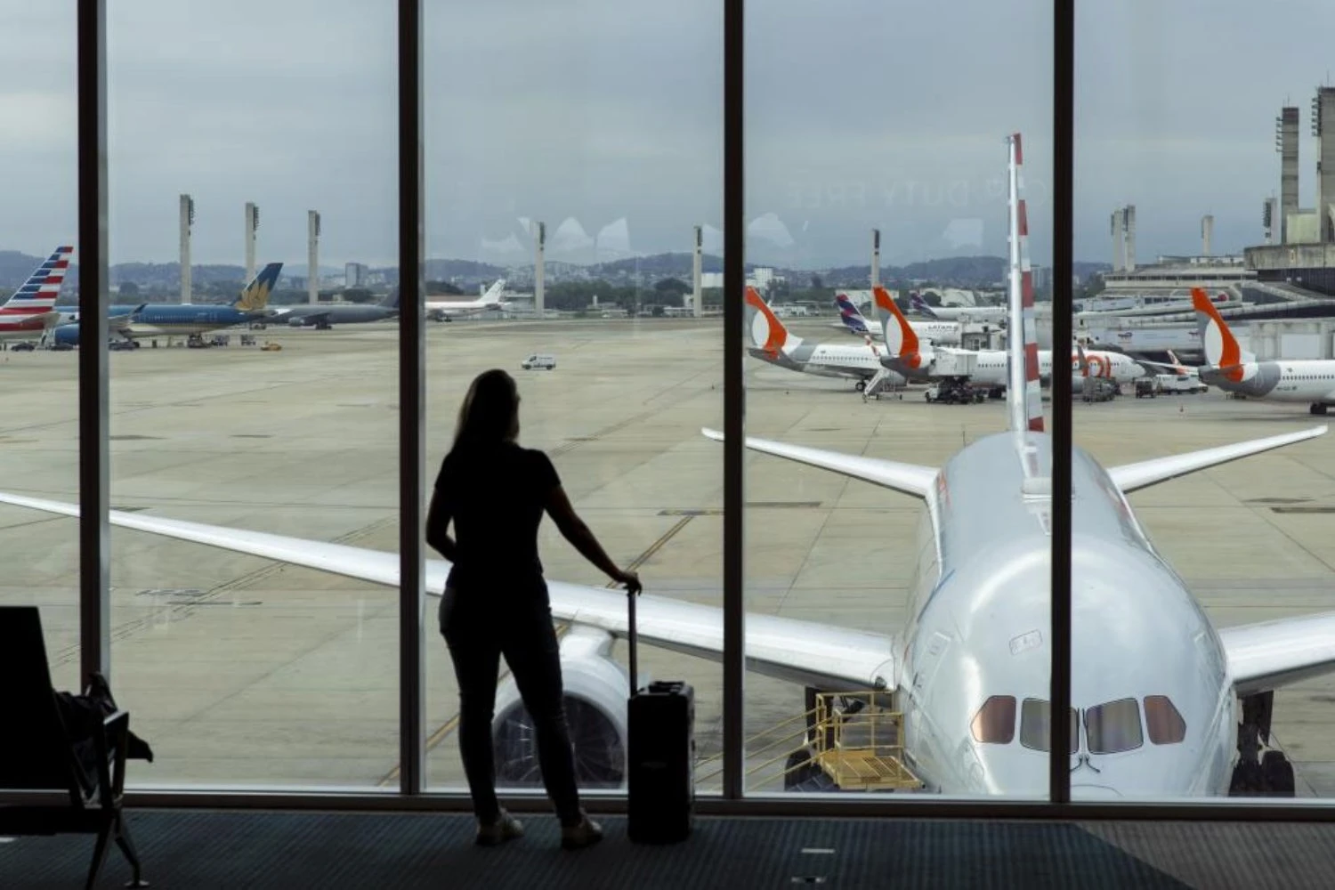 Vista do Píer do Aeroporto do Galeão