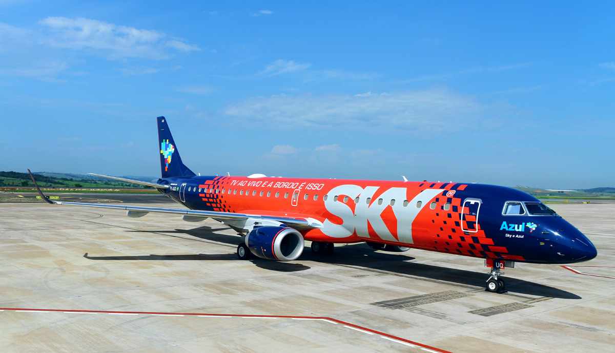 Novo avião da Azul é o maior da empresa em voos domésticos; veja o