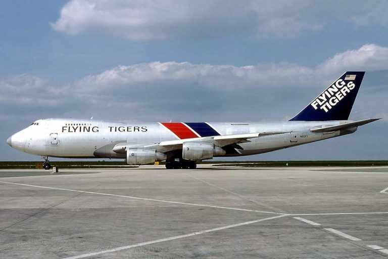 A companhia cargueira Flying Tigers acabou virando parte da Fedex - Airway