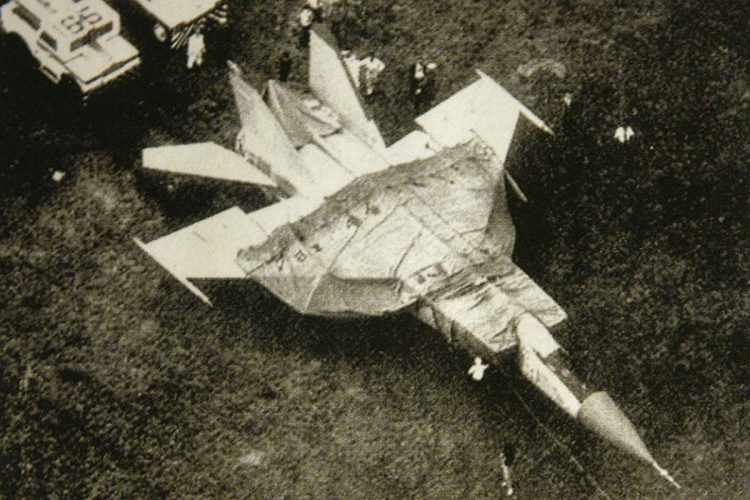 O MiG-25 que pousou no Japão foi minunciosamente analisado e depois devolvido a URSS