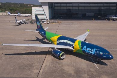 Airbus A330 "Nação Azul" (Gianfranco Beting/Azul)