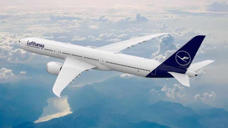 A Lufthansa tem 20 pedidos firmes pelo novo Boeing 777-9