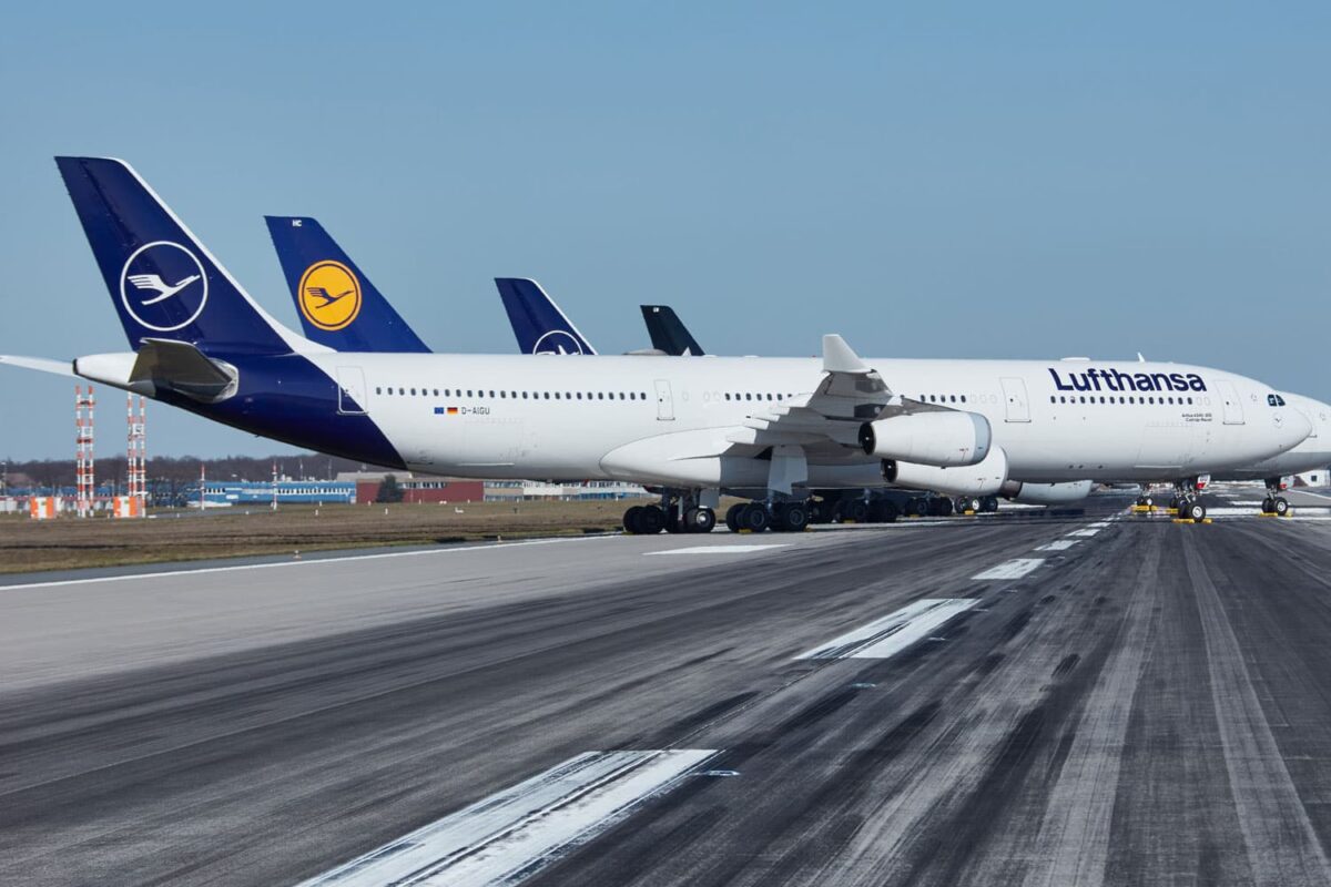 Airbus A340-300 da Lufthansa