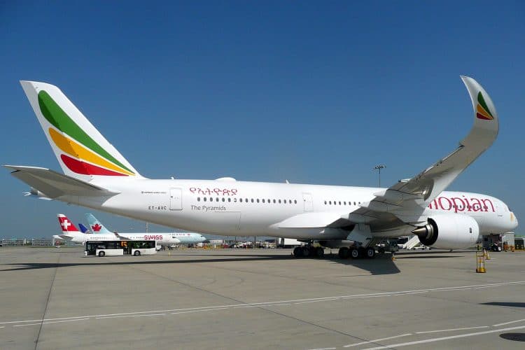 A Ethiopian possui 21 A350-900 em sua frota (John Taggart)