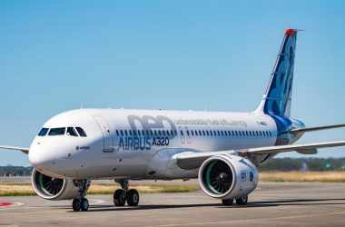 Motor GTF Advantage em testes num A320