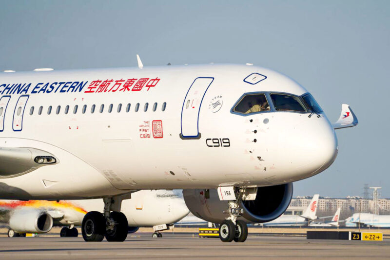 COMAC C919 da China Eastern Airlines