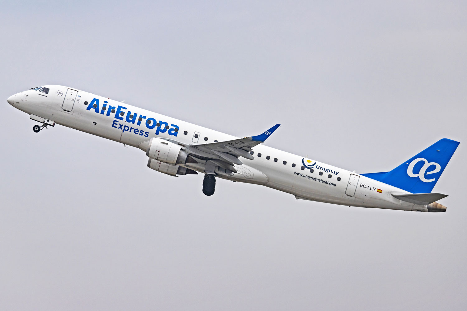 Air Europa encerra operações com o jato Embraer 195 - Airway