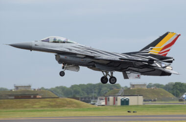 Caça F-16 da Bélgica