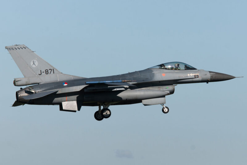 Caça F-16 da Holanda