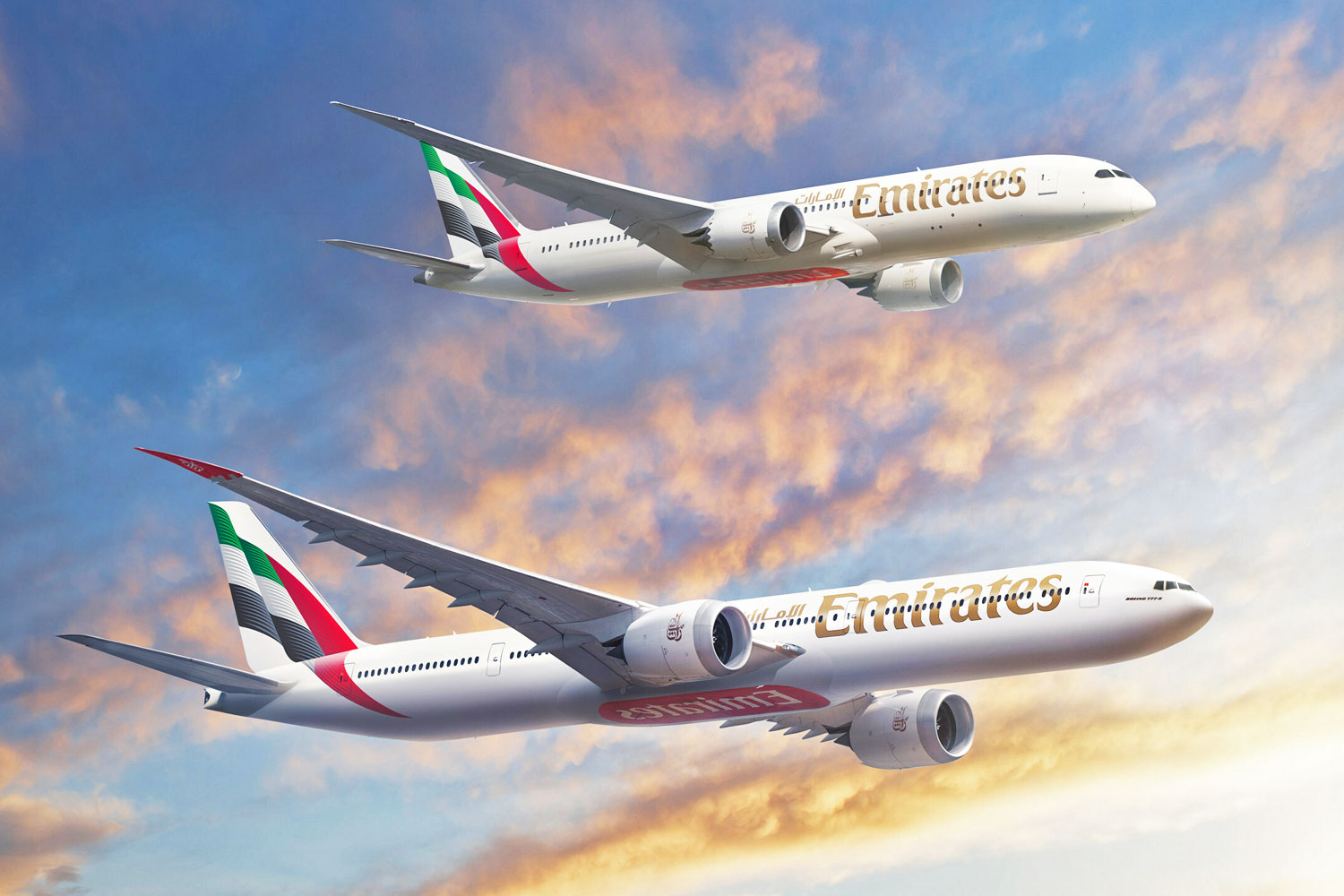 Emirates Faz Nova Encomenda Gigante De Jatos Boeing 777X, Incluindo O ...