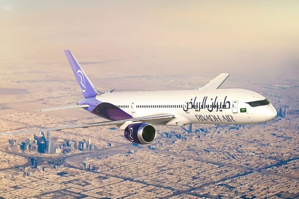 A Riyadh Air encomendou 39 Boeing 787-9