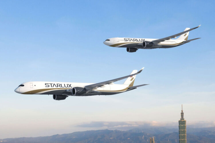 A Starlux tem encomendas de A330-900 Neo e A350, incluindo a versão cargueira do modelo (Airbus)