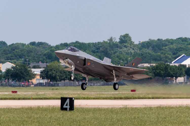 Bélgica encomendou 34 caças F-35