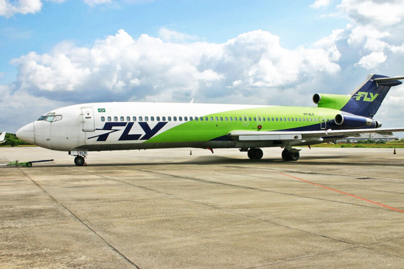 A Fly foi a principal empresa charter do Brasil na década de 1990. Foto: Aeroprints via Wikimedia Commons.