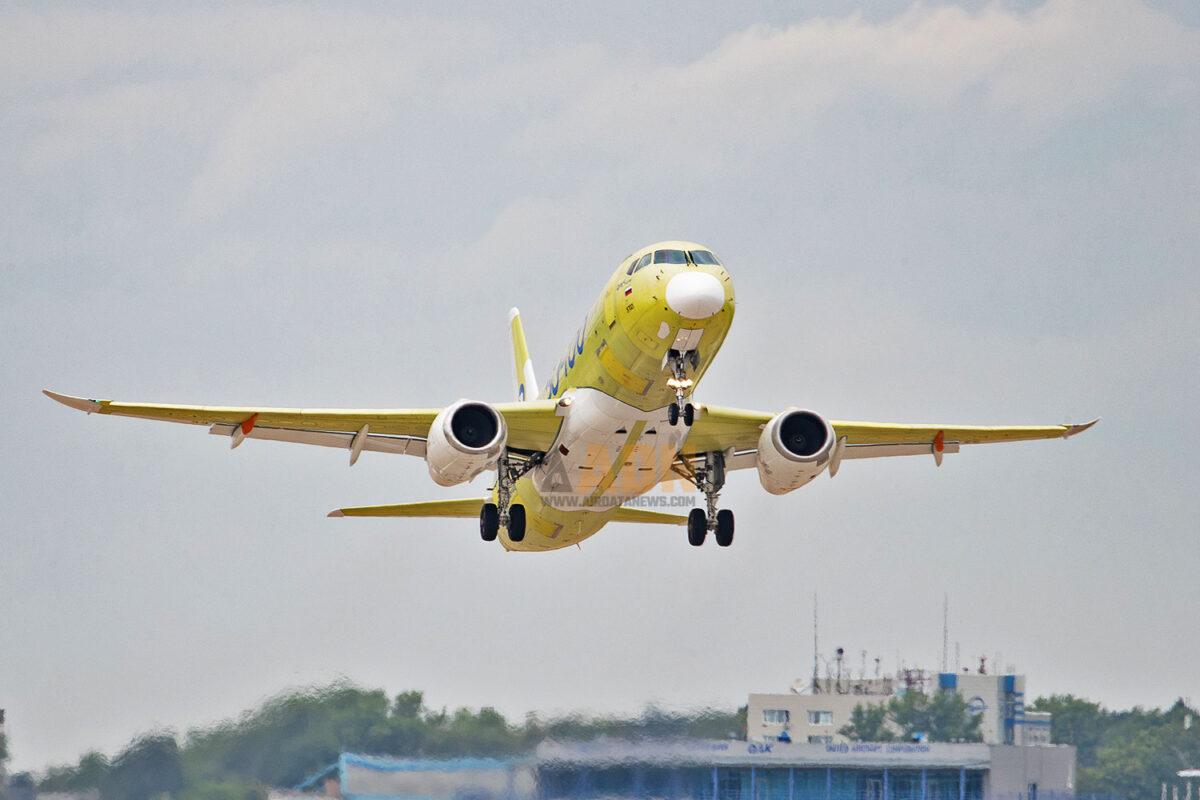 Aeronave de testes decolou de Zhukovsky para início da certificação