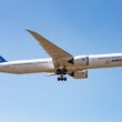 O Boeing 777-9 N779XY, que fez o primeiro voo de certificação com a FAA