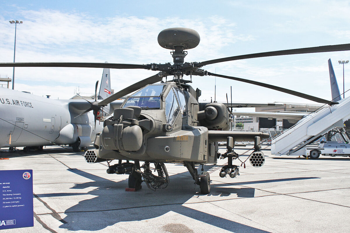 Helicóptero AH-64 Apache