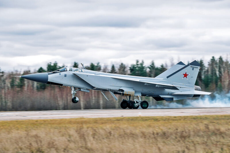 O "novo" MiG-31BM da Força Aérea da Rússia