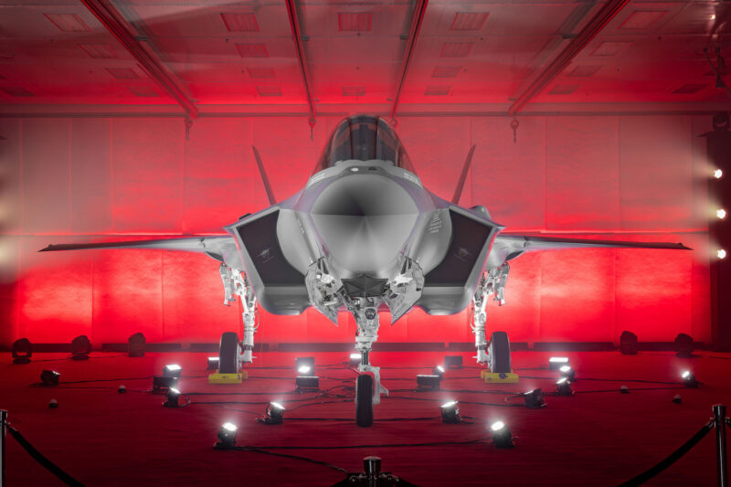 Primeiro caça F-35 da Polônia (LM)