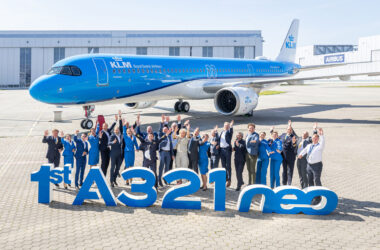 Primeiro A321neo da KLM