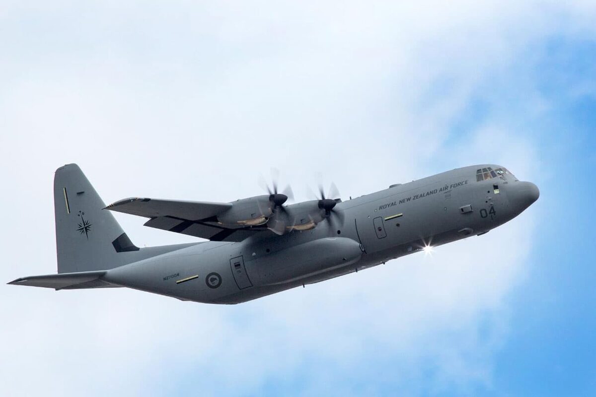 A Real Força Aérea da Nova Zelândia terá cinco Super Hercules