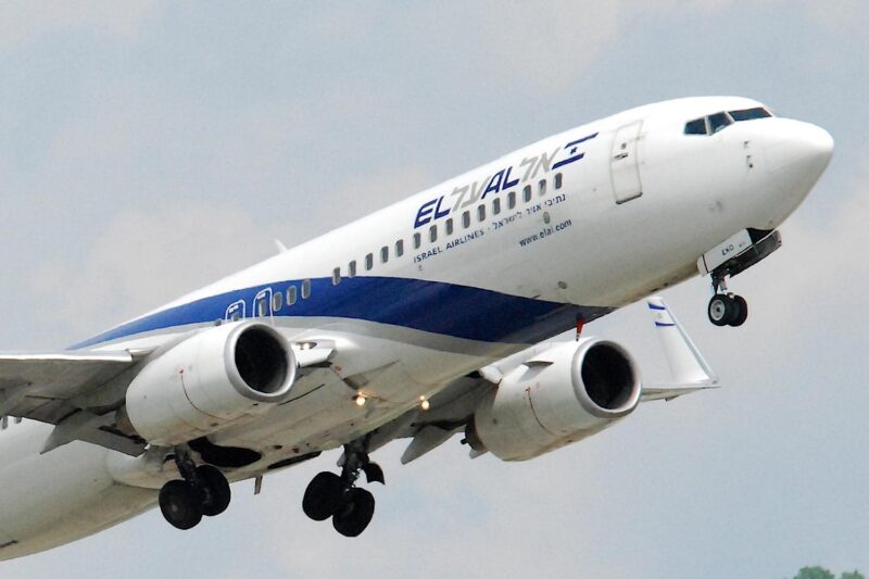 Boeing 737-800 da EL AL (Aero Icarus)