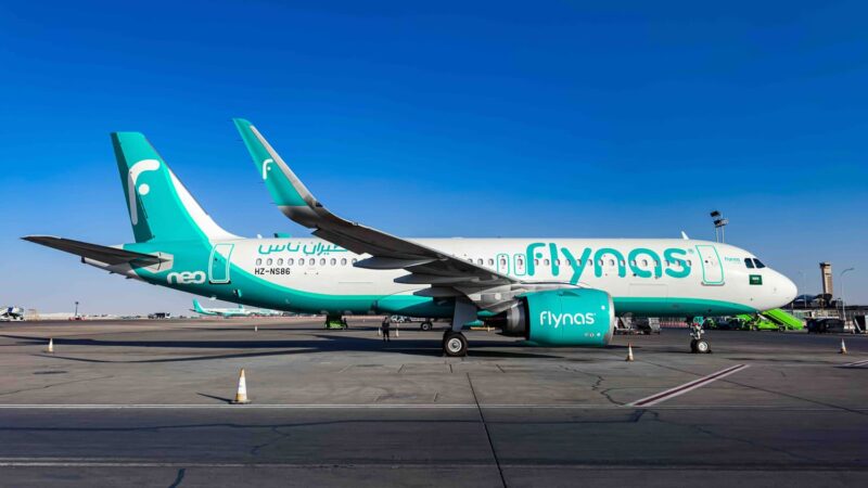 Jato A320neo da Flynas, entregue em julho (Flynas)