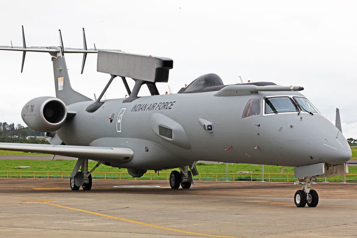 O ERJ 145 AEW "Netra" da Força Aérea da Índia (Embraer)