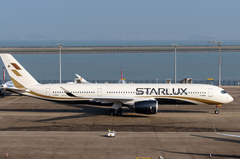 A Starlux tem 6 A350-900 na frota