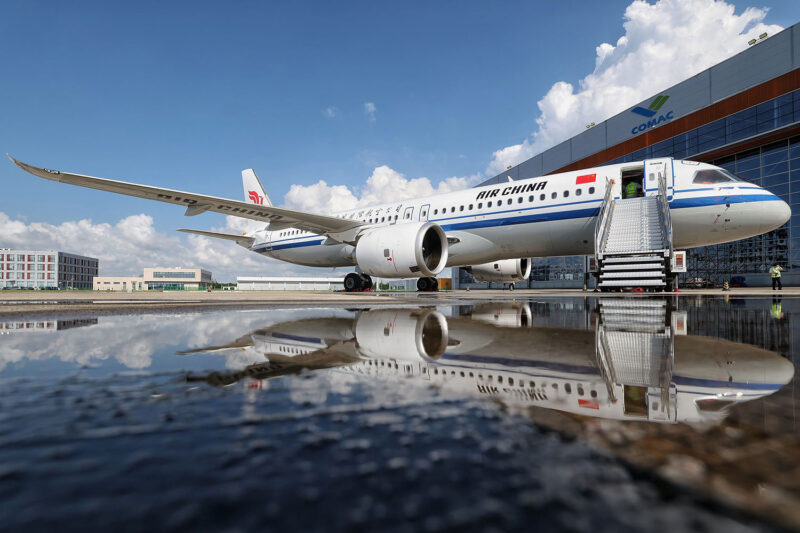 Primeiro C919 da Air China