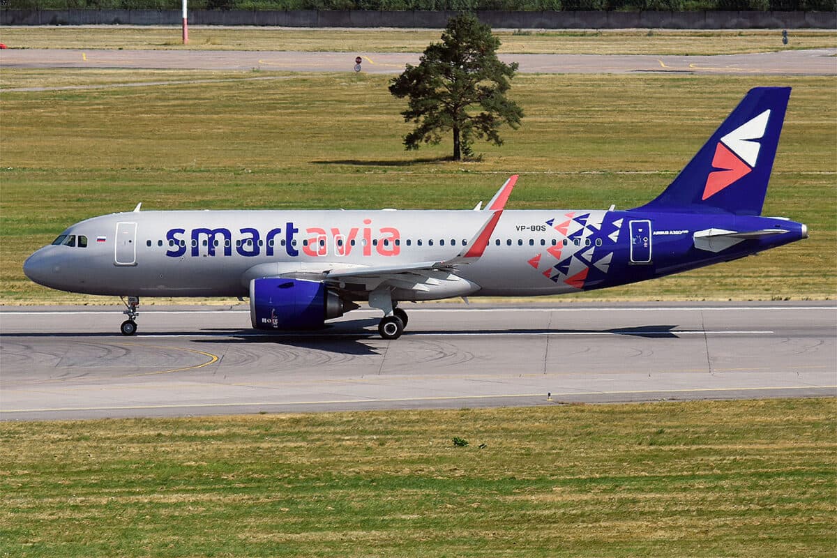 Airbus A320neo da Smartavia (Anna Zvereva)