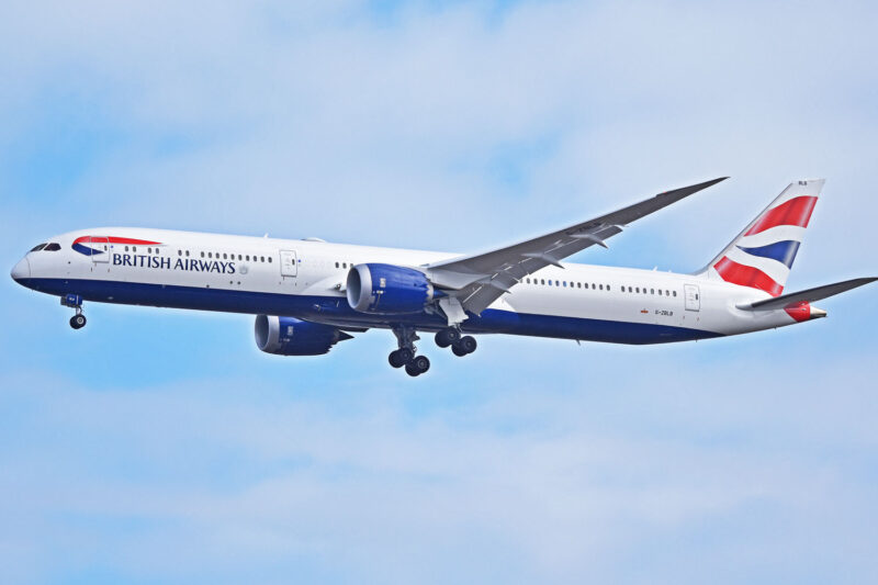 Boeing 787-10 da British Airways (Alan Wilson)