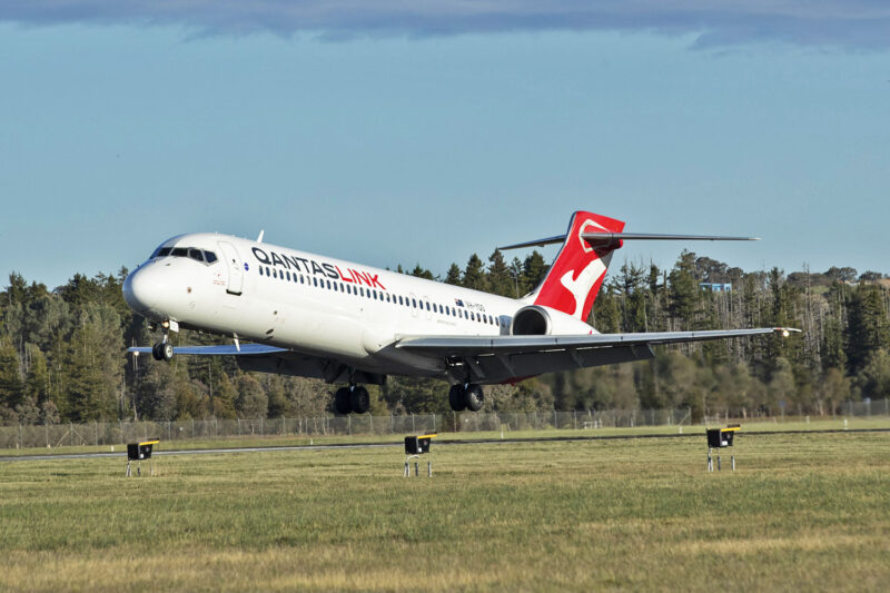 O Boeing 717 faz seu último voo na Qantas