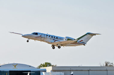 Primeiro voo do Citation CJ4 Gen3