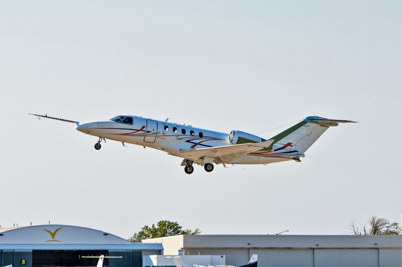 Primeiro voo do Citation CJ4 Gen3