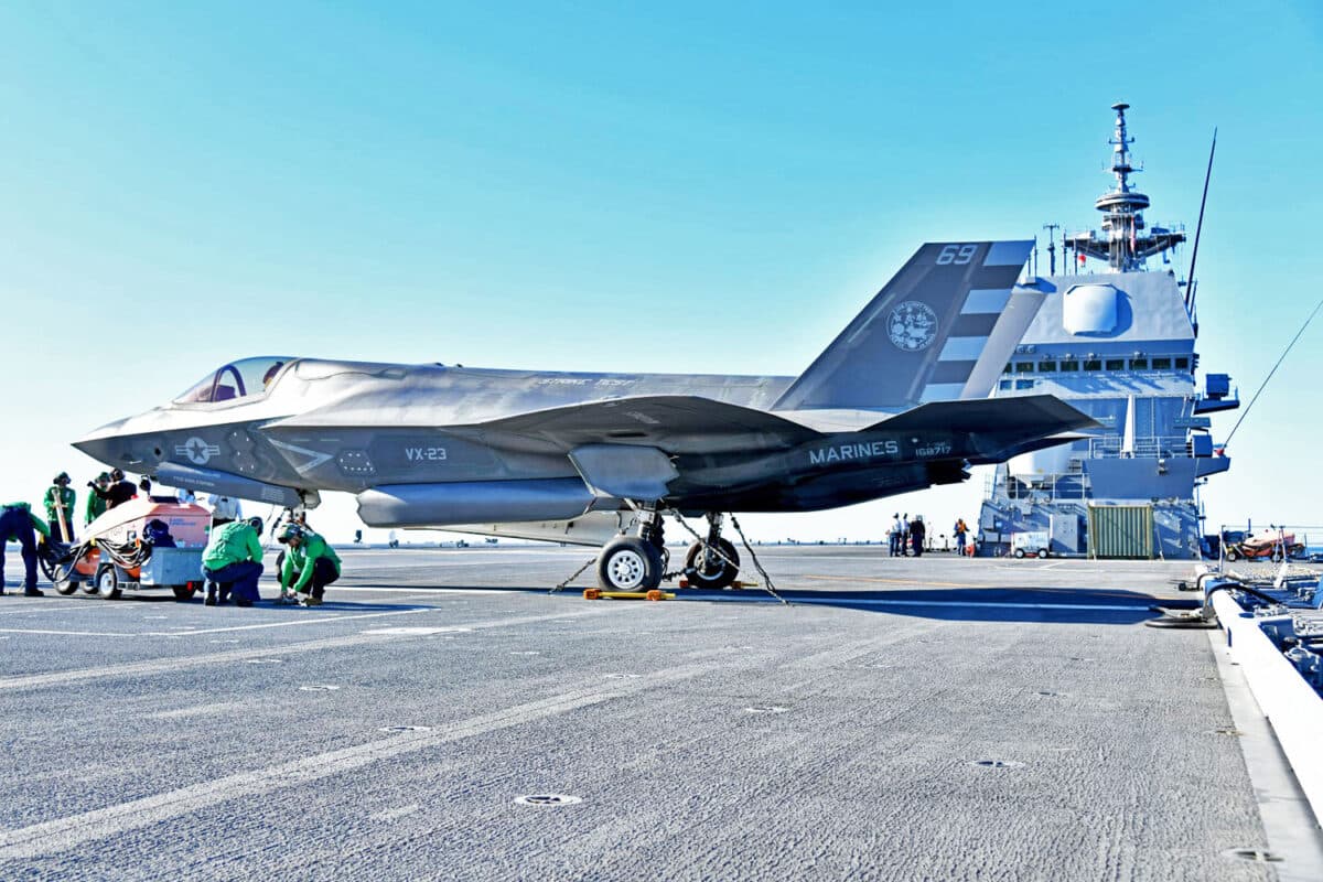 A Marinha do Japão deve receber os primeiros F-35B em 2025