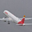 O primeiro A321XLR da Iberia decola de Hamburgo