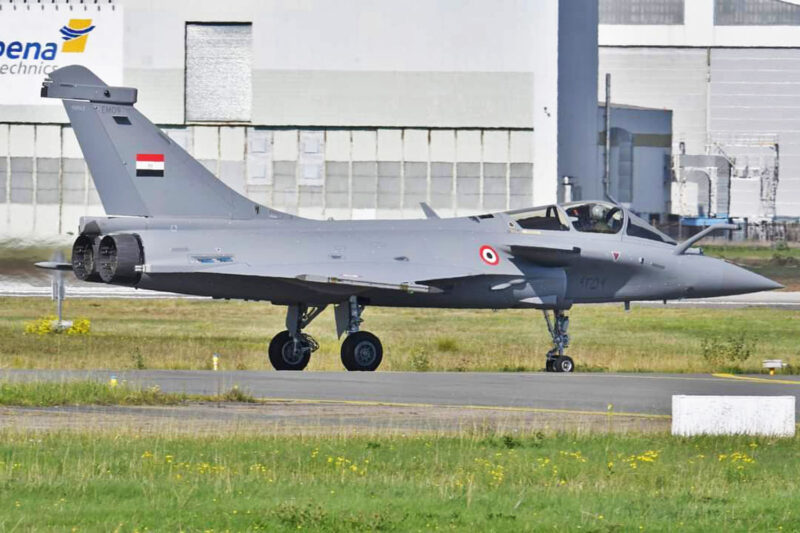 Novo caça Rafale F3 do Egito