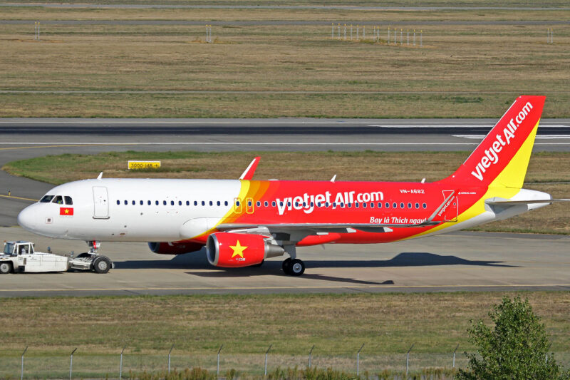 Jato Airbus A320 da VietJet