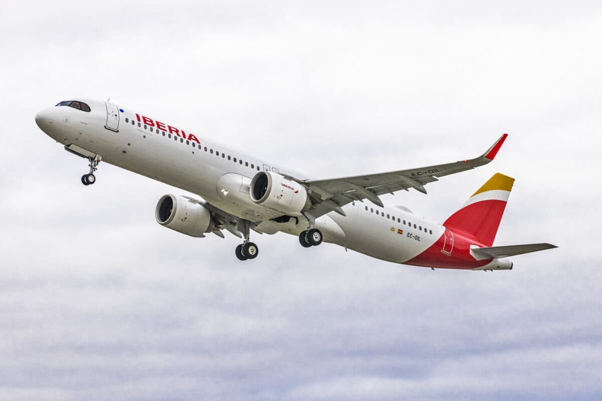 A Iberia estreou o A321XLR em 14 de novembro